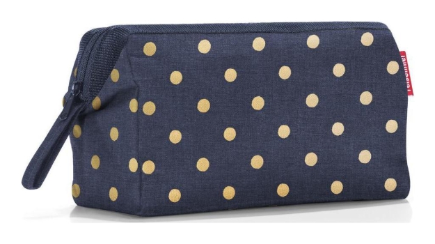 Obrazek Reisenthel Travelcosmetic Metallic Dots Blue 4 L