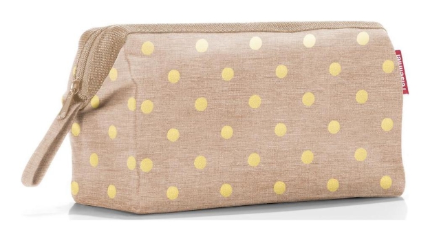 Obrazek Reisenthel Travelcosmetic Metallic Dots Coffee 4 L