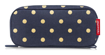 Obrazek Reisenthel Multicase Metallic Dots Blue 1,5 L
