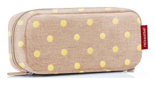 Obrazek Reisenthel Multicase Metallic Dots Coffee 1,5 L