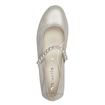Obrazek Tamaris 1-22140-44-941 Baleriny damskie srebrne