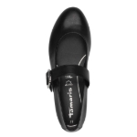 Obrazek Tamaris 1-22147-44-001 Czarne baleriny damskie