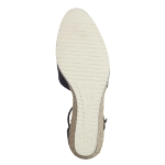 Obrazek Tamaris 1-22319-44-800 Damskie sandały na koturnie niebieski