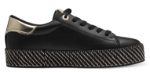 Obrazek Tamaris 1-23713-42-048 Trampki damskie czarny / złoty