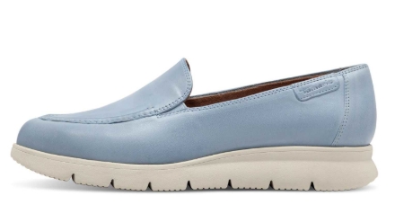 Obrazek Tamaris 1-24629-44-880 Niebieskie mokasyny damskie