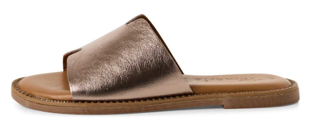 Obrazek Tamaris 1-27135-42-915 Kapcie damskie w kolorze cyny