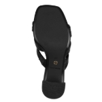Obrazek Tamaris 1-27226-42-098 Czarne kapcie damskie