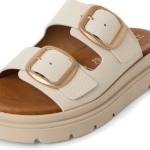 Obrazek Tamaris 1-27239-42-413 Kapcie damskie beżowe