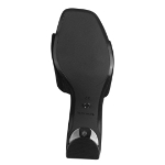 Obrazek Tamaris 1-27249-44-001 Czarne pantofle damskie