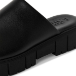 Obrazek Tamaris 1-27252-42-007 Czarne pantofle damskie