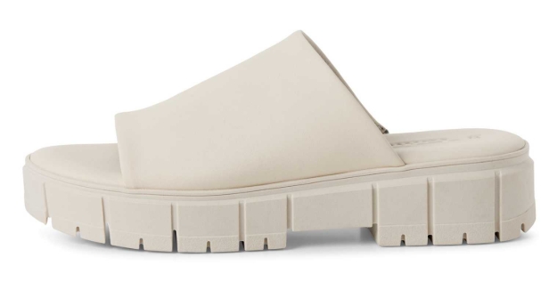 Obrazek Tamaris 1-27252-42-104 Białe kapcie damskie