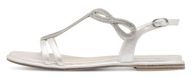 Obrazek Tamaris 1-28126-44-229 Sandały damskie srebrne