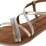 Obrazek Tamaris 1-28139-44-116 Sandały damskie szampańskie