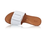 Obrazek Białe damskie kapcie zdrowotne Batz Carmen