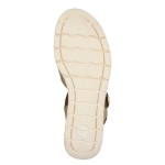 Obrazek Tamaris 1-28202-42-933 Damskie sandały na koturnie złote