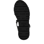 Obrazek Tamaris 1-28209-44-001 Damskie sandały na koturnie czarne