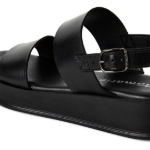 Obrazek Tamaris 1-28238-42-001 Damskie sandały na koturnie czarne