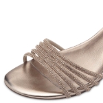 Obrazek Tamaris 1-28248-44-586 Damskie sandały na obcasie w kolorze różowym