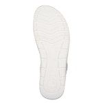 Obrazek Tamaris 1-28260-42-100 Damskie sandały na koturnie białe