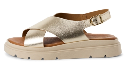 Obrazek Tamaris 1-28270-42-933 Sandały damskie złote