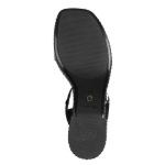Obrazek Tamaris 1-28311-44-001 Damskie sandały na obcasie czarne
