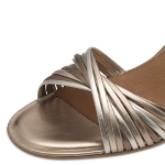 Obrazek Tamaris 1-28324-42-988 Damskie sandały na obcasie brązowe