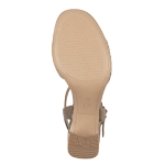 Obrazek Tamaris 1-28324-42-988 Damskie sandały na obcasie brązowe