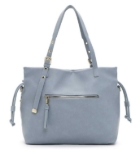 Obrazek Tamaris Franca 33776-536 Niebieski Damska torba na ramię Niebieski 14 L