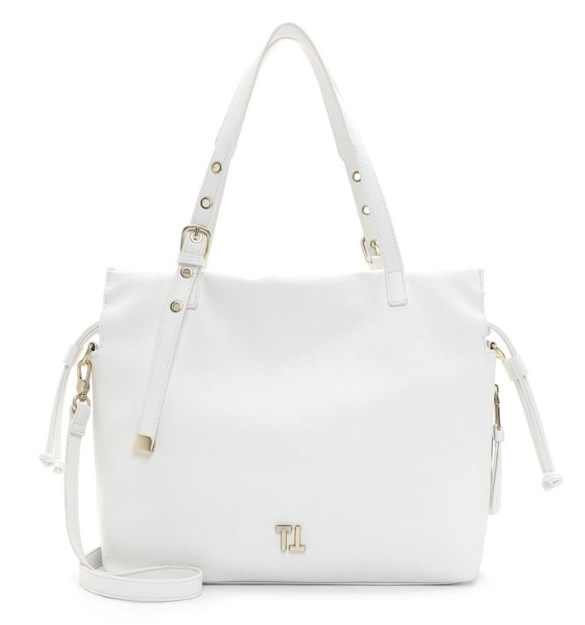 Obrazek Tamaris Franca 33776-300 Torba na ramię damska biała 14 L