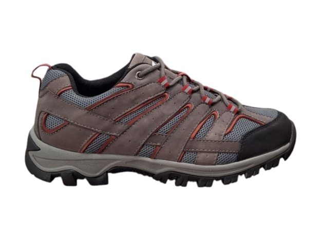 Obrazek Gruna GPOW025L Buty damskie brązowy / czerwony