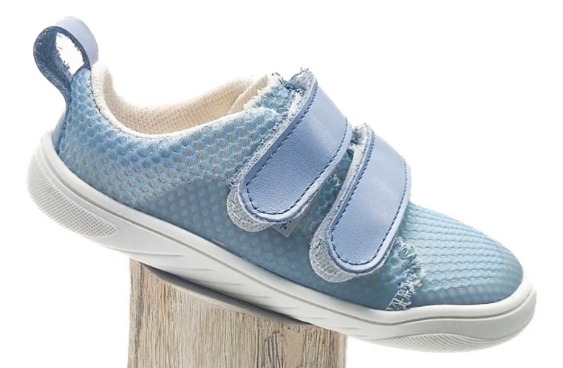 Obrazek Pegres Barefoot SBF57 trampki dziecięce niebieski