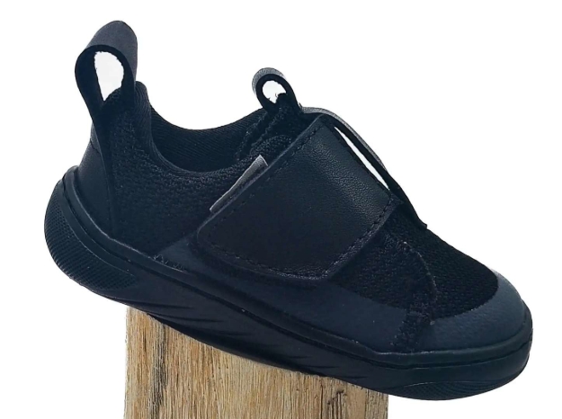 Obrazek Trampki dziecięce Pegres Barefoot SBF63 czarne