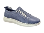 Obrazek Wild 647040 Pełne skórzane buty damskie Navy