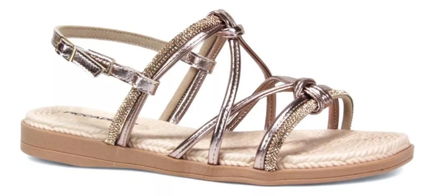 Obrazek Piccadilly 513011-1 Sandały damskie złote