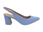Obrazek Piccadilly 745145-35 Damskie sandały na obcasie niebieskie