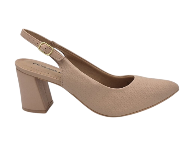 Obrazek Piccadilly 745145-34 Damskie sandały na obcasie w kolorze różowym