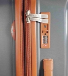 Obrazek Walizka podróżna Dielle L PP STRIPE 190-76-60 brązowa 114 L