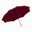 Obrazek DOPPLER MANUFAKTUR Bellino Nickel matt Oxford - w pełni automatyczny luksusowy parasol czerwony