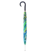 Obrazek DOPPLER MANUFAKTUR Elegance Boheme Pappagallo - luksusowy parasol damski z wielokolorowym nadrukiem