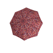 Obrazek DERBY Hit Mini Moving Lines Red - damski parasol składany bordowy