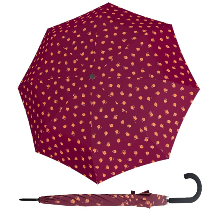 Obrazek DERBY Hit Lang AC Candy Berry - damski goły parasol bordowy (bordowy)