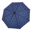 Obrazek DERBY Hit Mini Maritime - ręczny parasol z kotwicami wielokolorowy