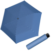 Obrazek DERBY Micro Alu Dots - parasol składany damski/dziecięcy niebieski