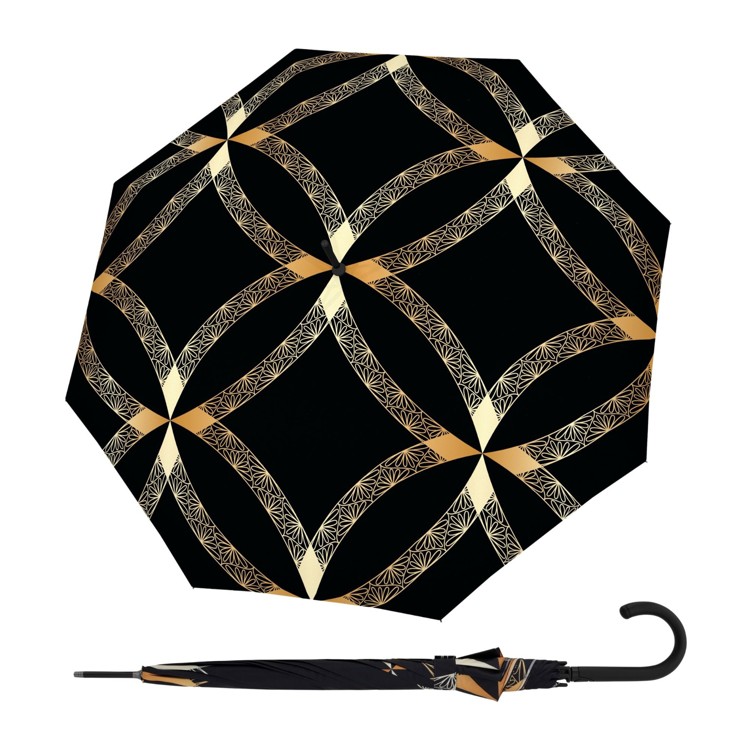 Obrazek DOPPLER Fiber Flex Long AC Luxury - damski parasol na goleń wielokolorowy