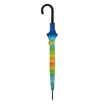 Obrazek DOPPLER Fiber Flex Long AC Happy green - damski parasol na goleń wielokolorowy