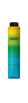 Obrazek DOPPLER Fiber Havanna Happy green - damski parasol składany wielokolorowy