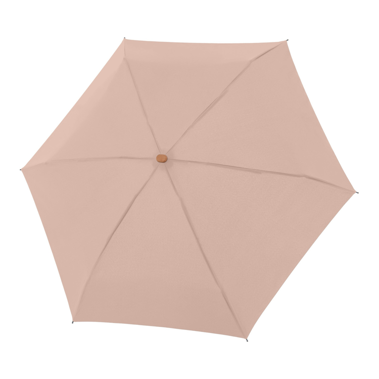 Obrazek DOPPLER Nature Mini Cork gentle rose FSC(R) - ECO parasol różowy