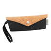 Obrazek DOPPLER Nature Mini Cork simply black FSC(R) - ECO parasol czarny