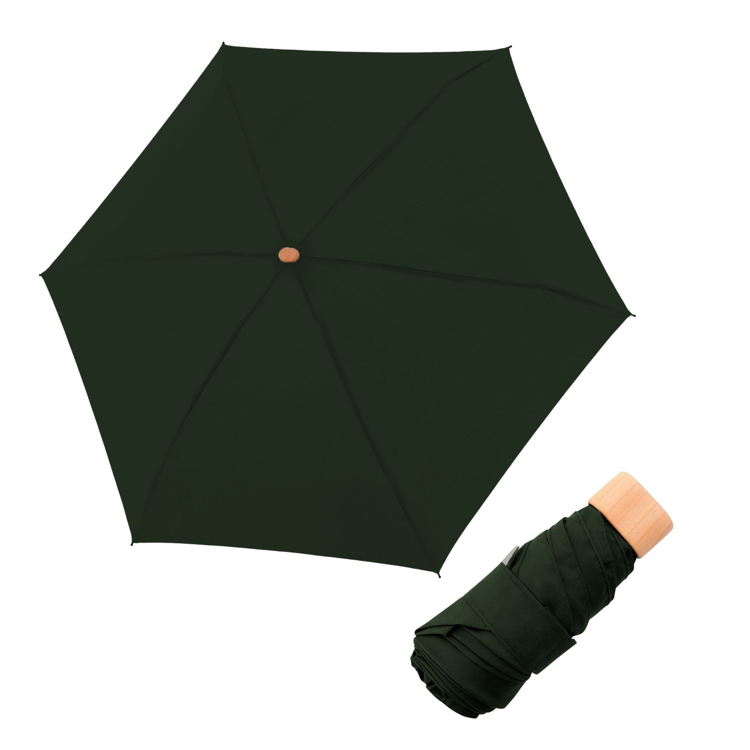 Obrazek DOPPLER Nature Mini Cork głęboka oliwka FSC(R) - ECO parasol Olive