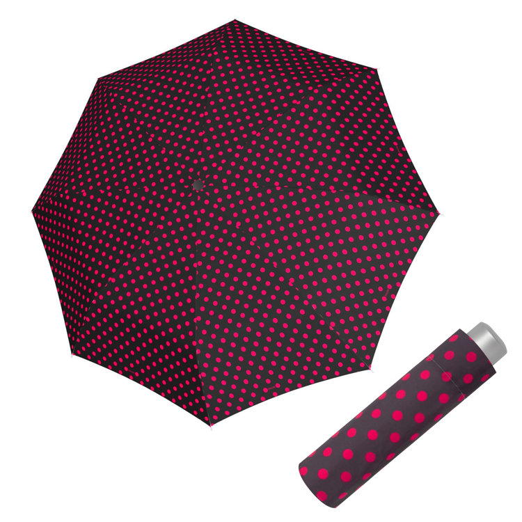 Obrazek DOPPLER Mini Light Powerful różowy - damski parasol składany